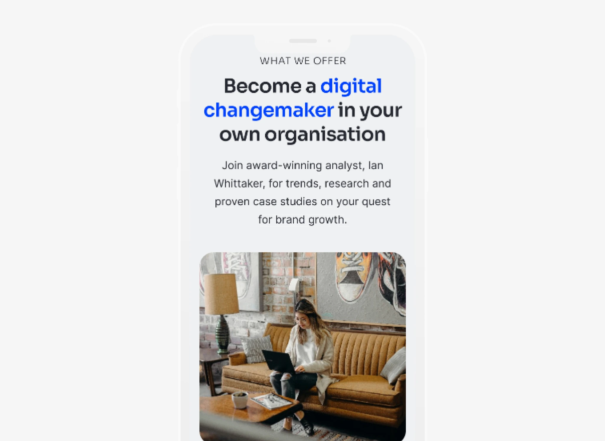 JCDecaux microsite: what we offer