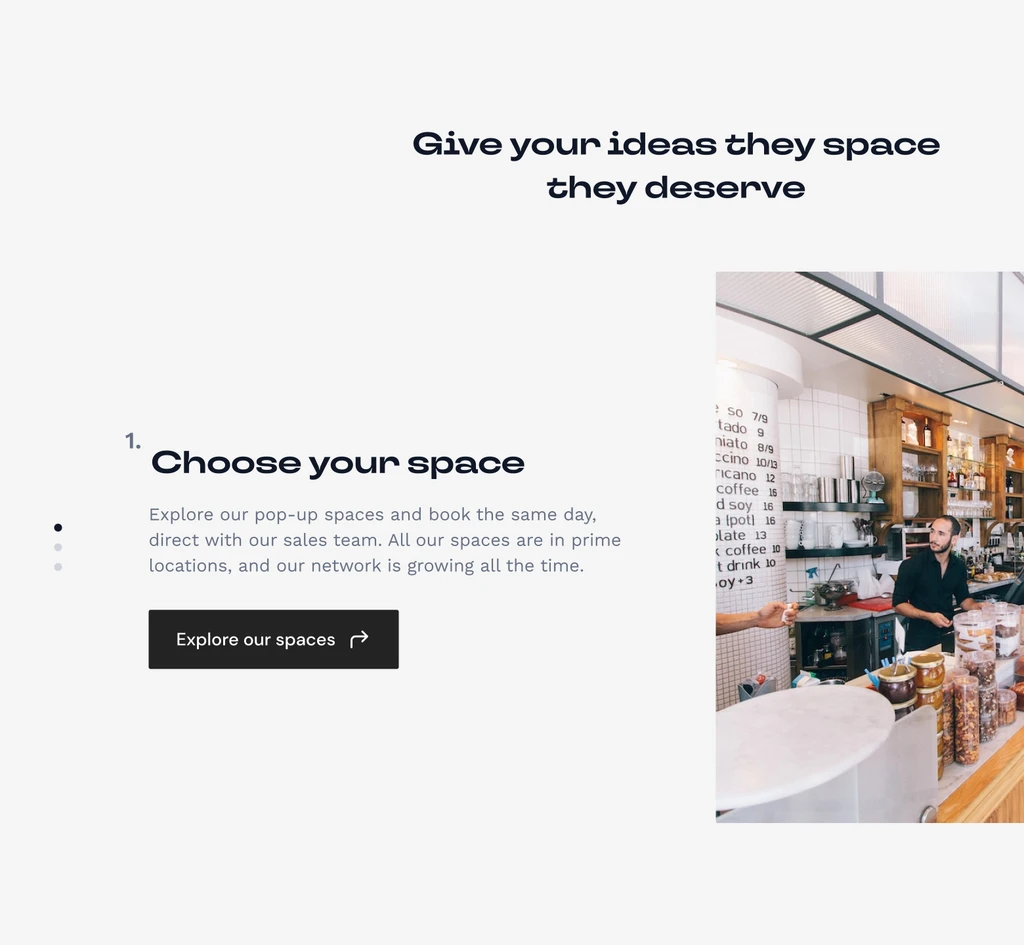 Sook choose your space screenshot